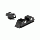 Trijicon Bright &amp; Tough Three Dot Night Sight Set, Green Front &amp; Rear - Glock 36 - GL12