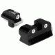Trijicon Bright &amp; Tough Green Front &amp; Green Rear Night Sight Set - Colt Govt, Older