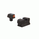 HD Night Sight Set &quot; Orange Front Outline &quot; for Colt Commander
