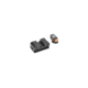 Trijicon Heavy Duty Night Sight Set, Orange Front Outline, Walther P99/PPQ/PPQ M2, Black, 600738