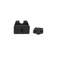 Trijicon Heavy Duty Night Sight Set, Orange Front Outline Walther PPX/PPS/PPS M2, Black, 600743