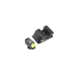 Trijicon Heavy Duty Night Sight Set, Yellow Front Outline, Walther PPX/PPS/PPS M2, Black, 600742