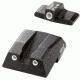 USED Trijicon Bright &amp; Tough H&amp;K .45C/P30 3-Dot Night Sight Set, EDEMO3, Condition Fair, Other