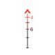 Trijicon ACOG TA31 4x32mm Rifle Scope, Sniper Gray, Illum Red Chevron .223 / 5.56x45mm Reticle, MOA Adjustment, 100308