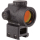 Trijicon MRO 1x25mm Adjustable Red Dot Sight, 2MOA Dot Reticle, Angled Glass, Black, w/MRO Lower 1/3 Co-Witness Mount, MRO-C-2200006