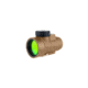 Trijicon MRO SD 1x25mm Reflex Red Dot Sight, 2.0 MOA Adjustable Red Dot, Anodized Coyote Brown, MRO-C-2200325