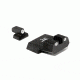 Trijicon Bright &amp; Tough Night Sight Set for S&amp;W, 9mm Long Rear, Green Front, Green Rear SA07