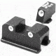 Trijicon Bright &amp; Tough Night Sight Set, Green Front &amp; Yellow Rear for Walther P99 - WP01Y