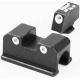 Trijicon Bright &amp; Tough Night Sight Set, Green Front &amp; Yellow Rear for Walther P99 - WP01Y