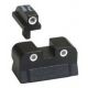 Trijicon Bright &amp; Tough Night Sight Set, Green Front and Yellow Rear - Colt Govt, Older