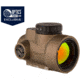 Trijicon OPMOD MRO 1x25mm Red Dot Sight, 2 MOA Red Dot Reticle, w/No Mount, Coyote Brown, 2200089