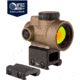 Trijicon OPMOD MRO 1x25mm Red Dot Sight, 2 MOA Red Dot Reticle, w/Trijicon MRO Low and 1/3 Co-Witness Mounts, Coyote Brown, 2200093