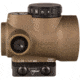 Trijicon OPMOD MRO 1x25mm Red Dot Sight, 2 MOA Red Dot Reticle, w/Trijicon MRO Low Mount AC32067, Coyote Brown, 2200090