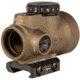 Trijicon OPMOD MRO 1x25mm Red Dot Sight, 2 MOA Red Dot Reticle, w/Trijicon MRO Low Mount AC32067, Coyote Brown, 2200090