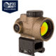 Trijicon OPMOD MRO 1x25mm Red Dot Sight, 2 MOA Red Dot Reticle, w/Trijicon MRO Lower 1/3 Co-Witness Mount AC32069, Coyote Brown, 2200092