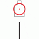 Red Circle Dot Reticle