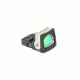 Open Box, Dealer Demo, Trijicon RMR Dual Illuminated Reflex Sight, 12.9 MOA Amber Triangle, No Mount, Black, RM08A