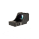 Trijicon RMR HD 1x Reflex Red Dot Sights, 55 MOA Adjustable LED Reticle w/ 1.0 MOA Red Dot, Black, 1 MOA, 3200001