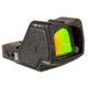 Trijicon RMR HD 1x Reflex Red Dot Sights, 55 MOA Adjustable LED Reticle w/ 3.25 MOA Red Dot, Black, 3.25 MOA, 3200002