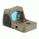 Trijicon RMR Night Sight, Adjustable LED Sight - 6.50 MOA Red Dot-CK-FDE 700237