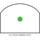 Trijicon RMR Dual Illuminated Reflex Sight, 9.0 MOA Green Dot, No Mount, ODG, 700209