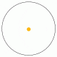 Trijicon RX30 25 6.5 MOA Amber Dot Reticle 42mm Reflex Sight w/ TA51 Mount