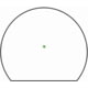 Trijicon SRO 1x0.98x0.89in Reflex Red Dot Sight, Green, 2.5 MOA Dot Reticle, Coyote Brown, SRO2-2500035