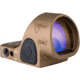 Trijicon SRO Adjustable LED Red Dot Reflex Sight, 1x, Green 2.5 MOA Dot Reticle, Anodized, Coyote Brown, SRO2-2500035