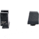 Trijicon Suppressor/Optic Height Sight Set, Black Front/Metal Rear &amp; Green Front Lamp, Glock  42, 43, 43x, 43e, 48, Black, 601145