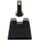 Trijicon Suppressor/Optic Height Sight Set, Yellow Front/Metal Rear &amp; Green Front Lamp, Glock  42, 43, 43x, 43e, 48, Black, 601147