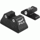 Trijicon Bright &amp; Tough 3 Dot Night Sight Set, Green Front &amp; Rear - H&amp;K USP Compact - HK08