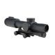 Trijicon VCOG 1-6x24 Green Segmented Circle/Crosshair LPVO Rifle Scope .223/77gr Thumb Screw Mount, Black, 1600041