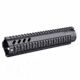 Trinity Force M4/AR15 Mid Lenth 10in. Free Float Quad Rail, Black, Slanted Vents YGM407BX