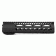 Trinity Force P1812 Series Gen 2 9in Free Float Keymod Rail,Black w/2 Detachable Keymod Sections YGSJ09