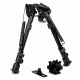 Trinity Force Tactical Full-Size Adj. Height Bipod, Black, Shrink Self-Motion, A ZSJJ88S
