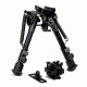 Trinity Force Tactical Full-Size Adj. Height Bipod, Black, Shrink Self-Motion, A ZSJJ88S