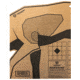 Triumph Systems Downwind Big Buck Cardboard Target - 10 Pack, Brown, 40 x 17.5 in, 0200-20-003