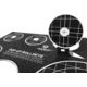 Triumph Systems Pop Up Bullseye Cardboard Target, Black, 22 x 30 in, 0200-10-000