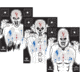 Triumph Systems Threat Down Yeti, Evil Clown &amp; Zombie Bleeding Target Bundle Pack 22x30, 22x30, 0315-92-032