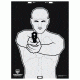 Triumph Systems Threat/No-Threat Double Sided Targets, Black/White 0200-00-001