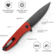 TRIVISA Hummingbird Linerlock Red G10, TVJM07RG14