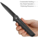 TRIVISA Seagull Linerlock Black, TVTY28BM14