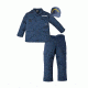 Trooper Clothing Coast Guard 3 Piece Trooper Set w/10 Pockets, Extra Small, Navy Blue, X-Small (2-4) 165-XS