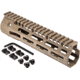 Troy Battlerail, SOCC-PDW, 7.6in, Special Ops M-LOK Compatible, Low Profile, Flat Dark Earth, SRAI-SRP-70FT-00