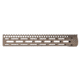 EDEMO Troy Battlerail, SOCC125, 12.5in, Special Ops M-LOK Compatible , Low Profile, Flat Dark Earth, SRAI-SR1-12FT-00, EDEMO2