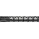 Troy Industries SOCC Gen 2 Free Float M-LOK Handguard AR-15 Aluminum Battle Rail, Black, 12.5in, SRAI-SR1-12BT-G2