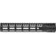 Troy Industries SOCC Gen 2 Free Float M-LOK Handguard AR-15 Aluminum Battle Rail, Black, 12.5in, SRAI-SR1-12BT-G2