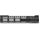 Troy Industries X Series Free Float M-LOK Handguard AR-15 Aluminum Battle Rail, Black, 9.25in, SRAI-SR1-90BT-X2