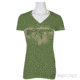 Troy WomenS Silhouette V-Neck Green - M STSH-WM7-0MGT-00