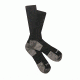 Tru-Spec 9in. TAC Performance Socks 80/12/6/2 Acrylic Nylon Spandex Silver, Black, Medium 3913004